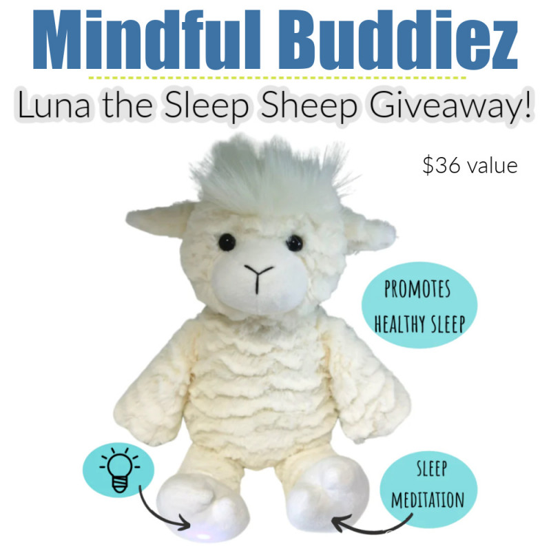 Mindful Buddiez - Luna the Sleep Sheep Giveaway