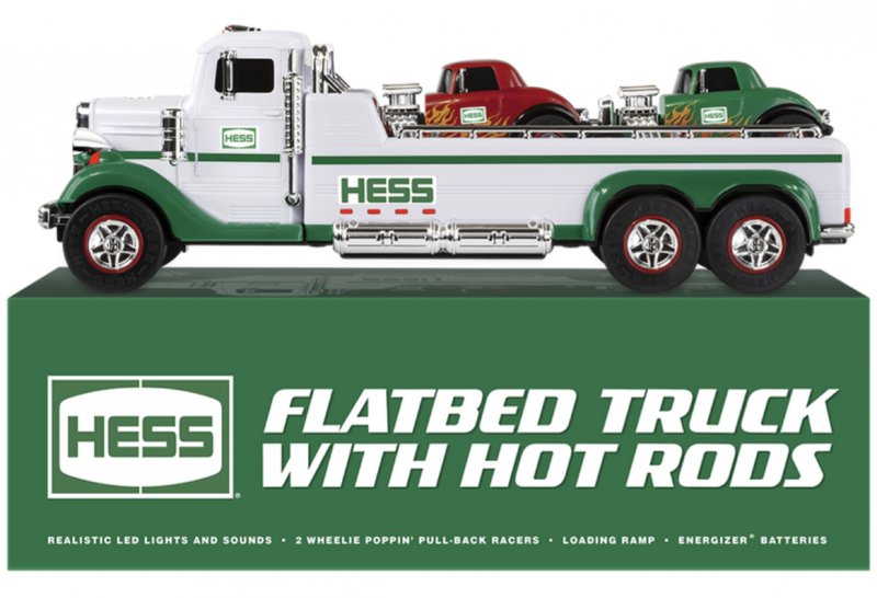 Hess Toy Trucks 2022 Flatbed Truck with Hot Rods