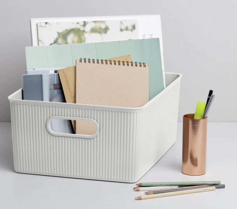 Superio Ribbed Storage Bins