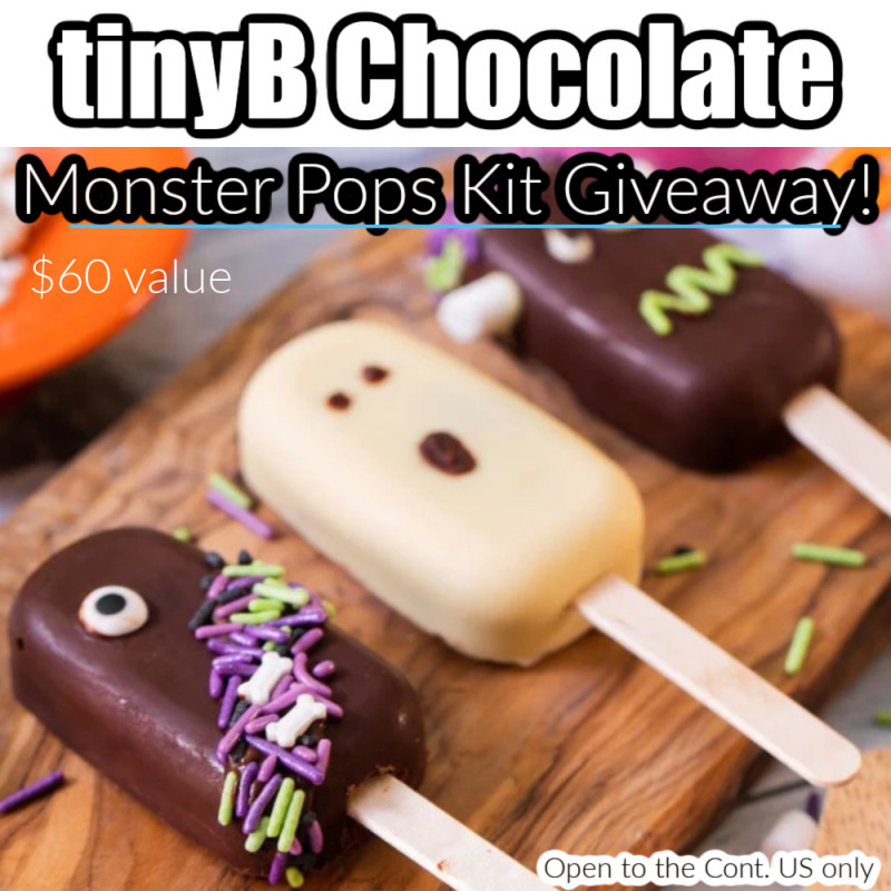 tinyB Monster Chocolate Pops: DIY Popsicle Experience + Giveaway