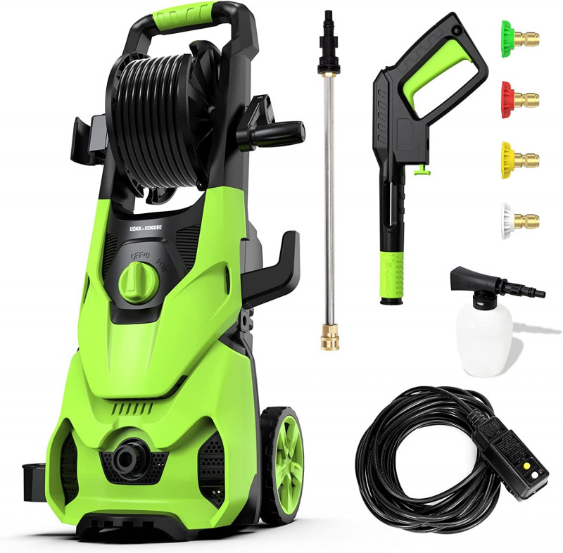 Rock & rocker pressure washer