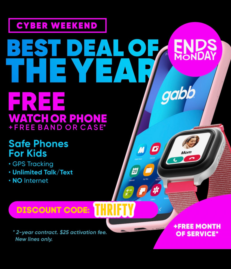 Gabb Cyber Weekend Sale