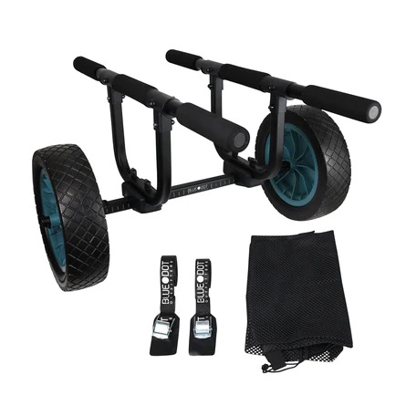 blue dot kayak cart