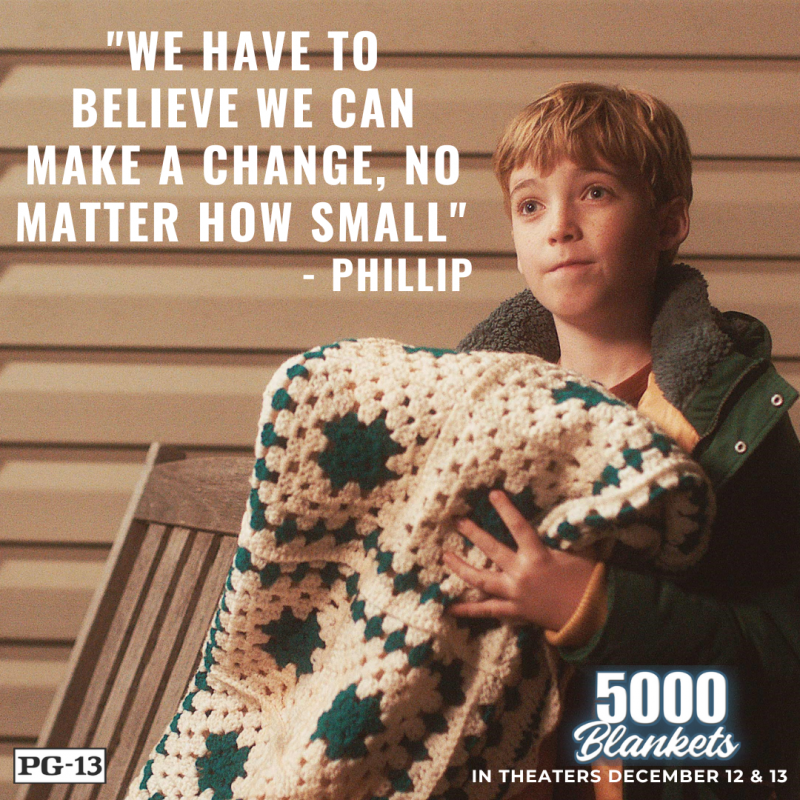 5,000 BLANKETS - A Movie You Won't Want To Miss!