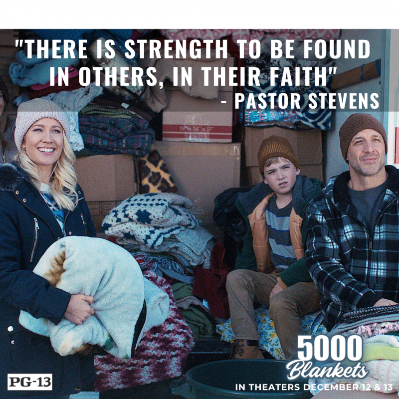 5,000 BLANKETS - A Movie You Won't Want To Miss!