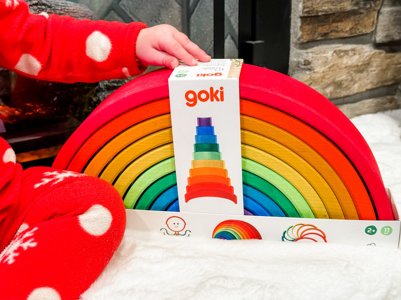 goki America – Rainbow Stacker Building Blocks Review