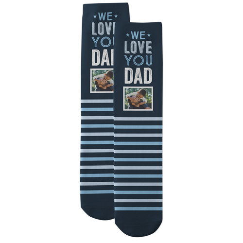 we love you dad socks