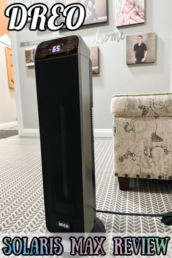 Dreo 24″ Solaris Max Space Heater Review + Discount Code Emily Reviews
