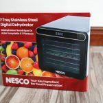 NESCO 7-Tray Stainless Steel Digital Dehydrator Review + Giveaway
