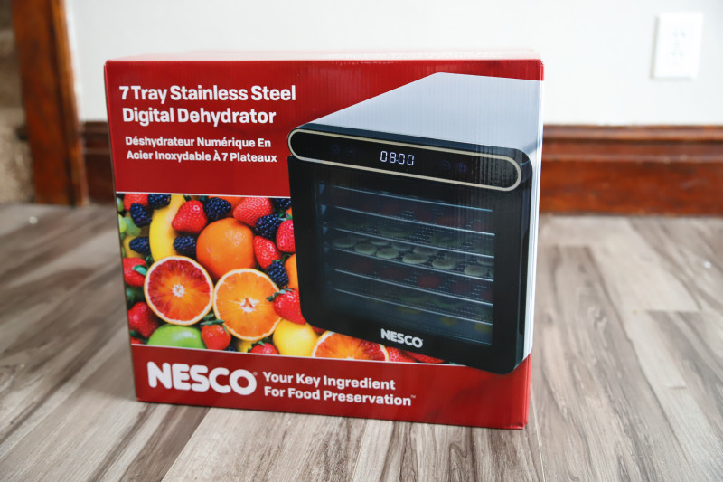 7-Tray Stainless Steel Digital Dehydrator | NESCO