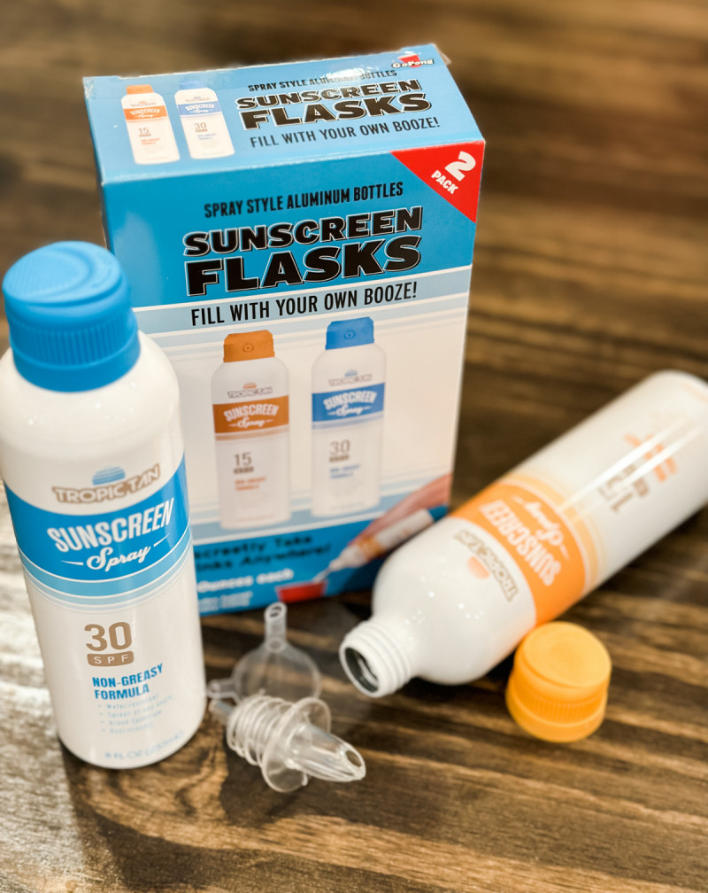 GoPon Sunscreen flask