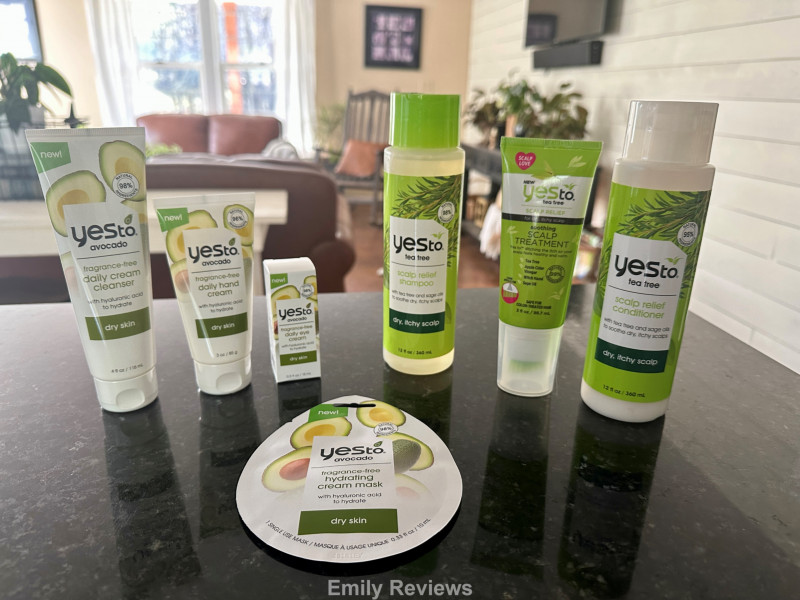 Yes To, Avocado Skincare, Tea Tree Haircare, Natural Cosmetics