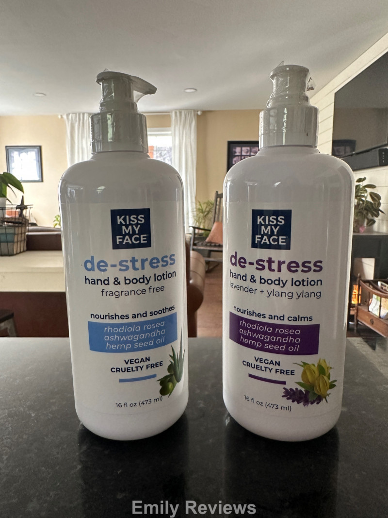 Kiss My Face, De-Stress, Aromatherapy, Body Wash, Lotion