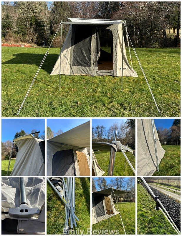 Family Camping, Oregon Camping, Canvas Tent, Weather-Resistant Tent