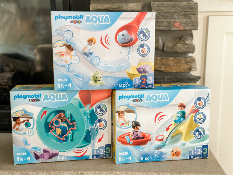 PLAYMOBIL's Toddler Bath Toys Now Available!