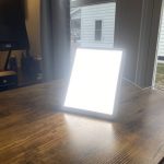 sympa Light Therapy Lamp turned on