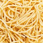 Delicious Italian spaghetti pasta texture