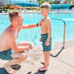 Daddy + Me Swim Trunks from Tom & Teddy