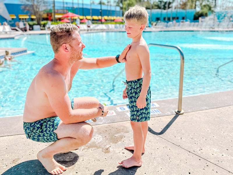 tom & teddy swim trunks