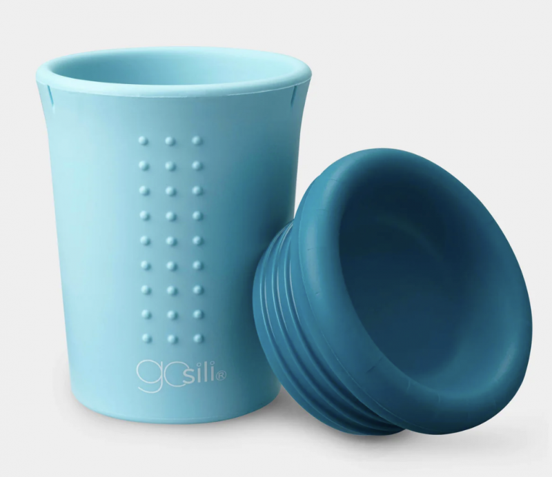 GoSili® 12oz OH! Cup, Silicone 360° Drink from any Side No-Spill Toddler Sili Cup