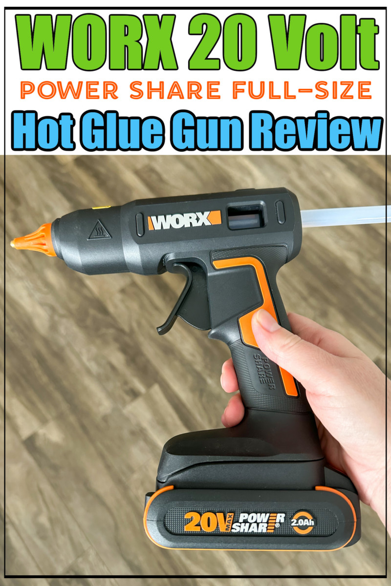 New WORX 20V Power Share Full-Size Hot Glue Gun Provides Portability, Sure  Handedness and Dependable Performance