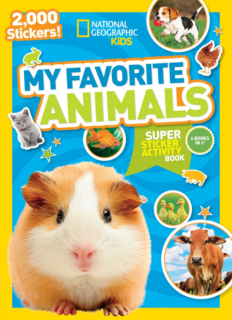  See this image National Geographic Kids My Favorite Animals Super Sticker Activity Book (NG Sticker Activity Books)