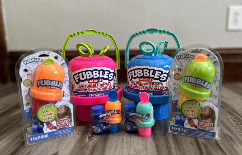 Little Kids Fubbles No-Spill Tumbler Includes 2oz Bubble Solution