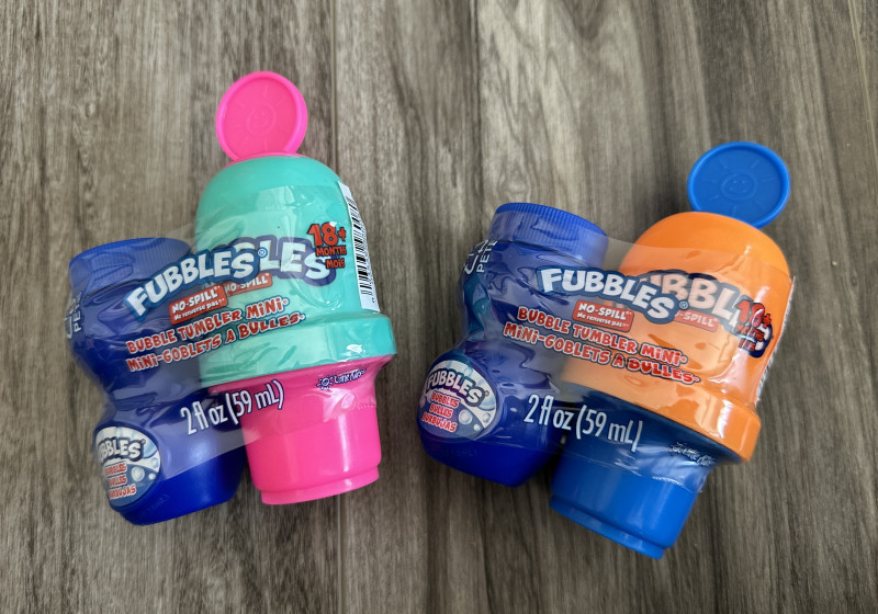no spill bubbles