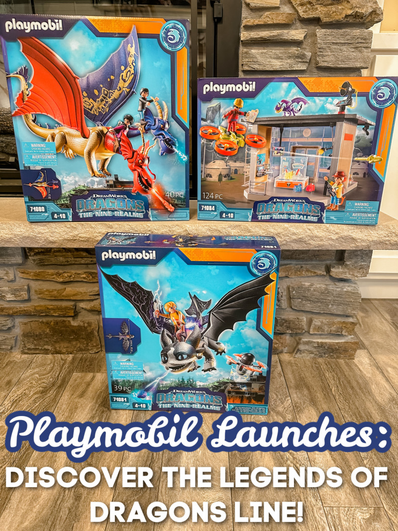 Playmobil Launches New Discover the Legends of Dragons Line!