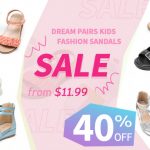 Dream Pairs Kids Deals: 40% Off Kids’ Sandals Sale: TODAY Through April 16th!