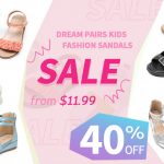 Dream Pairs Kids Deals: 50% OFF Sneakers and Running Shoes Sale Collection! TODAY Through April 16th!