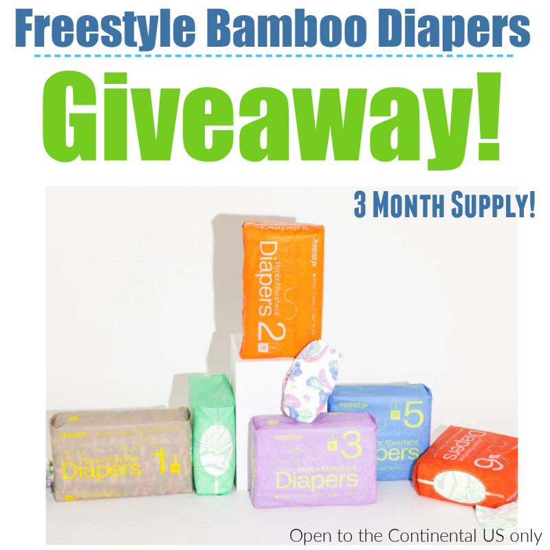 Freestyle Diapers Review & Giveaway: Chemical Free Diapers That Work!