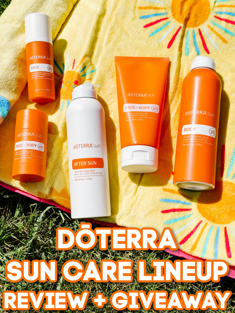 dōTERRA Sun Care Lineup Review