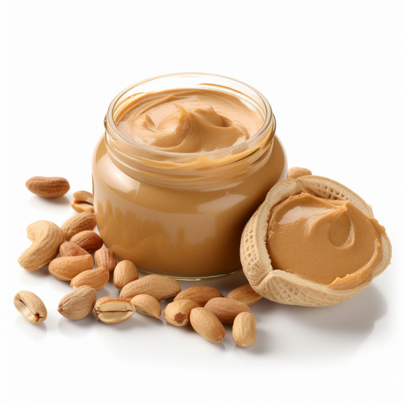 Jar of peanut butter