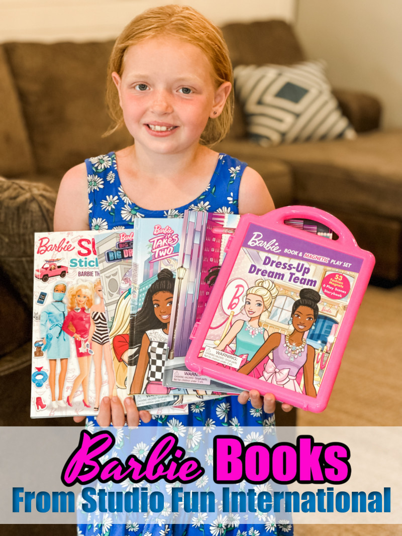 Studio Fun International Presents A Variety Of Barbie Books In Anticipation of Barbie Hitting The Big Screen On July 21st!