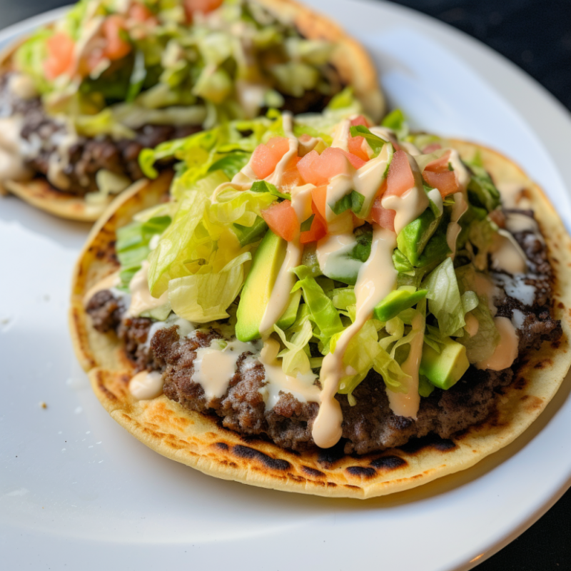 Vegan Black Bean Smash Taco