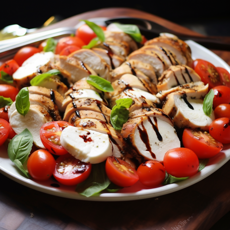 Chicken Caprese Salad