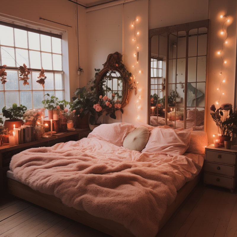 Coquette aesthetic room idea