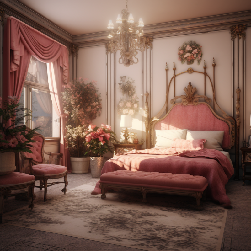 Coquette aesthetic room idea