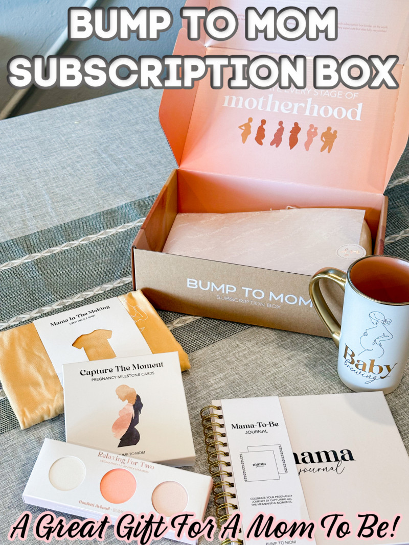 Bump To Mom Box Review - A Great Gift For A Mom To Be!