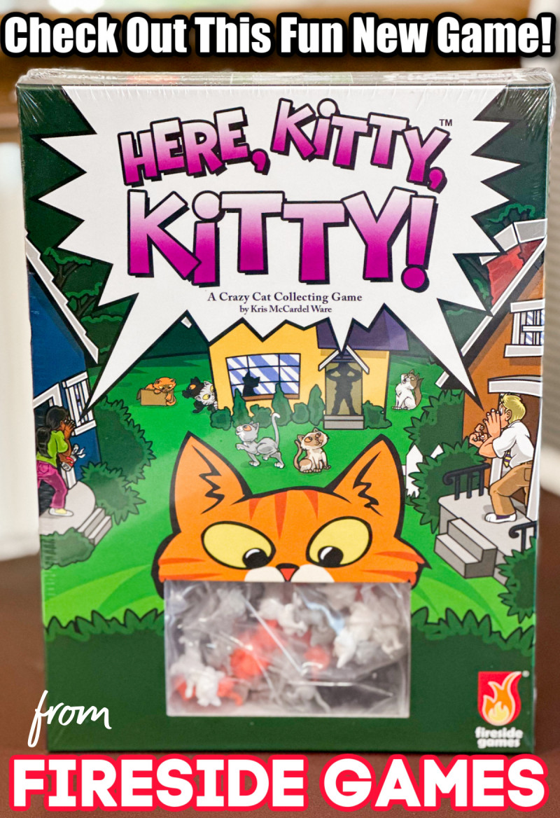 "Here, Kitty, Kitty" from Fireside Games Review + Giveaway (Here, Kitty, Kitty)