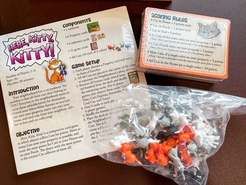 "Here, Kitty, Kitty" from Fireside Games Review + Giveaway (Here, Kitty, Kitty)