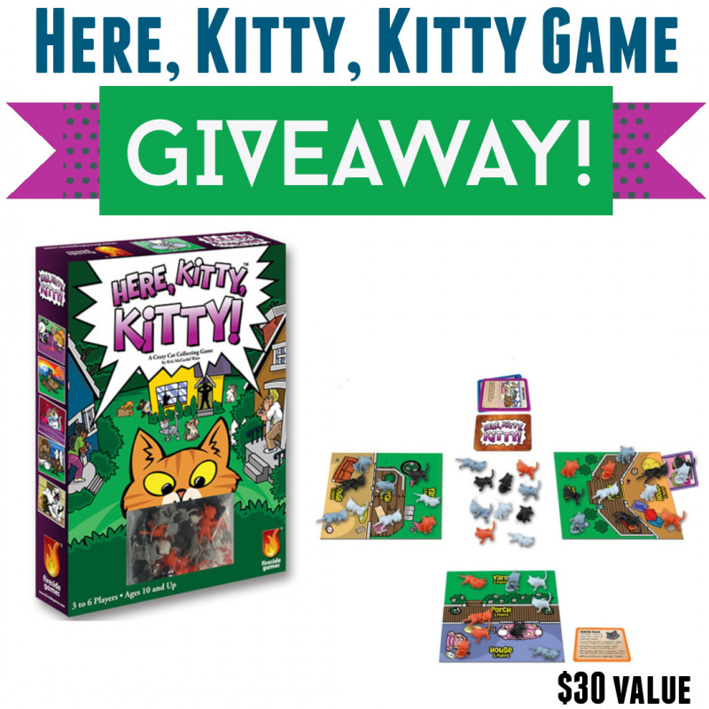 "Here, Kitty, Kitty" from Fireside Games Review + Giveaway