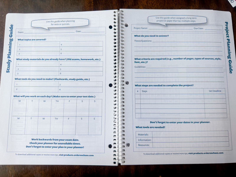 academic planner