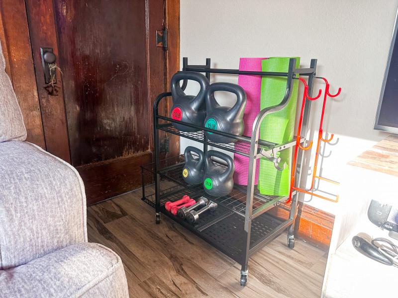 mythlogic home gym storage rack