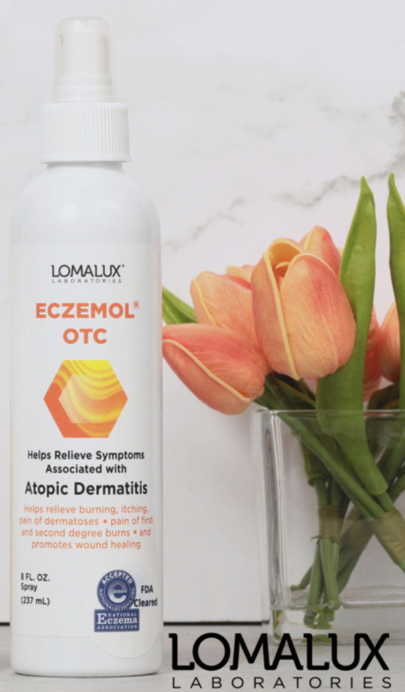 Loma Lux Eczemol OTC Spray Natural & No Sting Hypochlorous