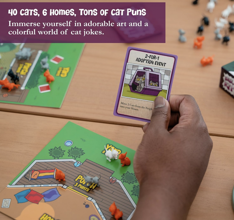"Here, Kitty, Kitty" from Fireside Games Review + Giveaway