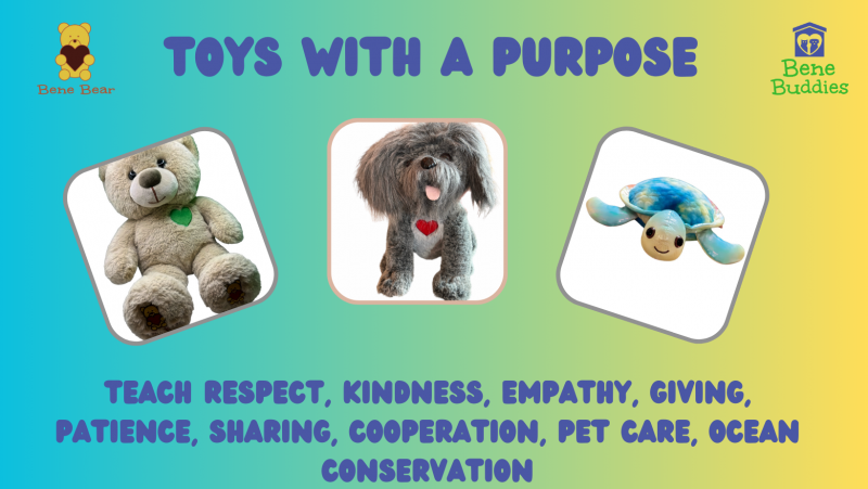 Bene Bear Giveaway - A Toy Line That Teaches Kindness and Empathy