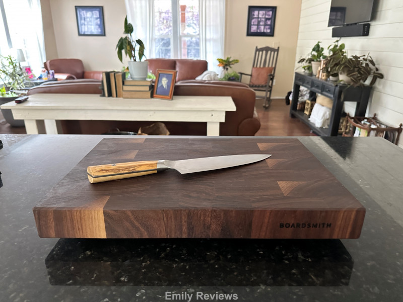 Traditional Woodworking, Handcrafted, Hard Maple, Black Cherry, and Black Walnut, Butcher Block