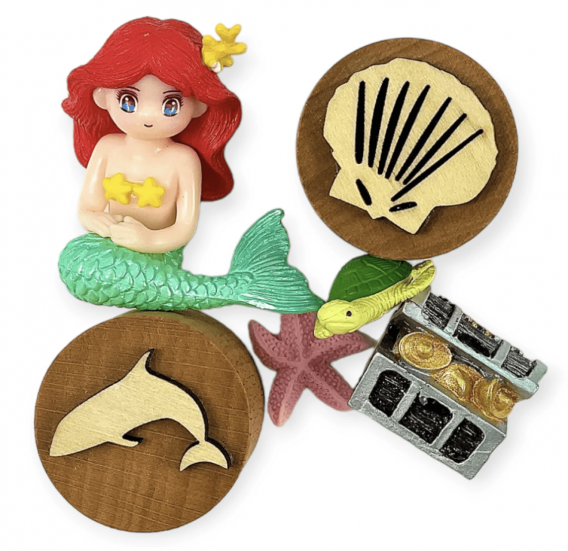 Mermaid Mini Sensory Dough Kit